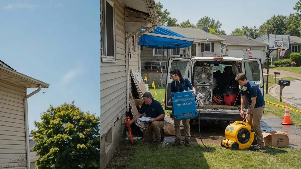 Ceiling Leak Cleanup in Sparta, IL near me